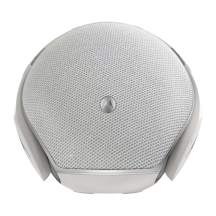 Motorola Sphere+ Caixa de Som Bluetooth 2 em 1 com Fones de Ouvido Over-Ear - Branco