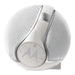 Motorola Sphere+ Caixa de Som Bluetooth 2 em 1 com Fones de Ouvido Over-Ear - Branco