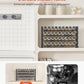 Spice Rack Organizer with 36 Glass Jars 4 Tier Shelf