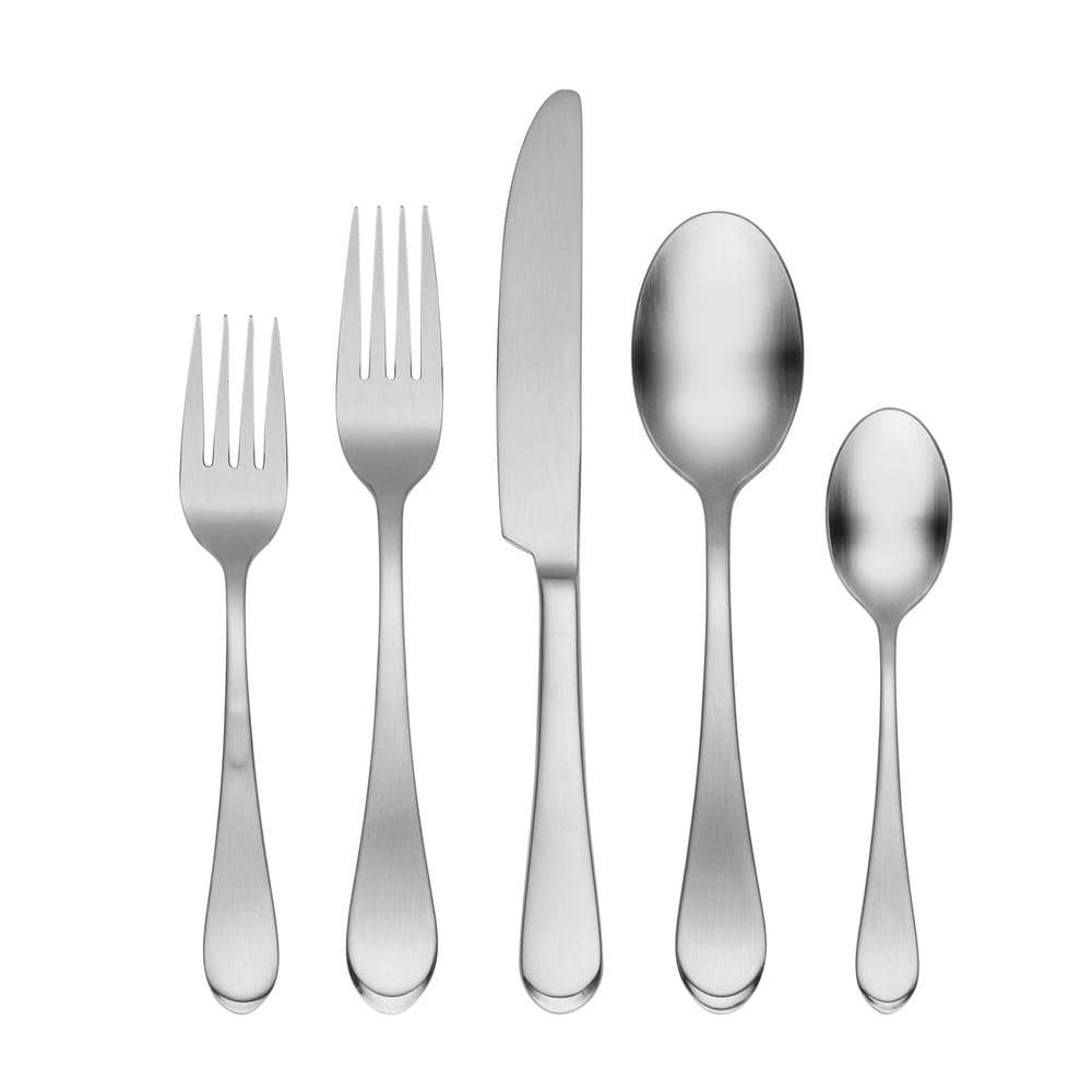 Oneida Satin Icarus Silver Flatware Set - Service for Eight