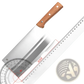 Stainless Steel Chef Knife Cleaver with Wood Handle