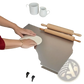 Stainless Steel Cutting Board with Lip and Sealed Lid