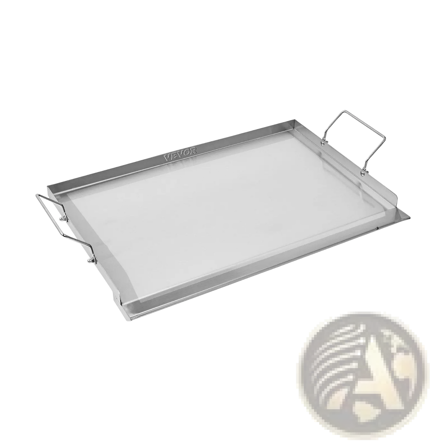 Stainless Steel Flat Top Griddle 23x16 Bbq Grill Pan