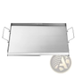 Stainless Steel Flat Top Griddle 23x16 Bbq Grill Pan