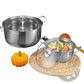 Stainless Steel Induction Cookware Set 11 Pieces