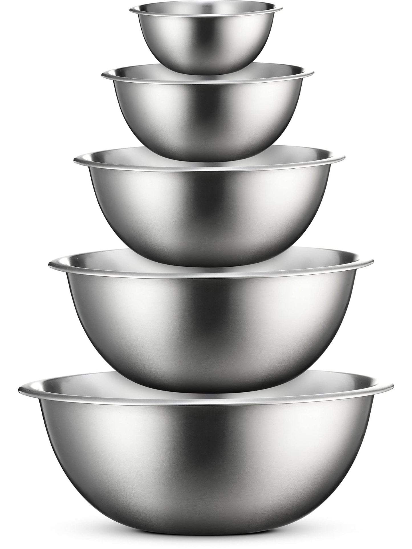 Tigelas de mistura de aço inoxidável 