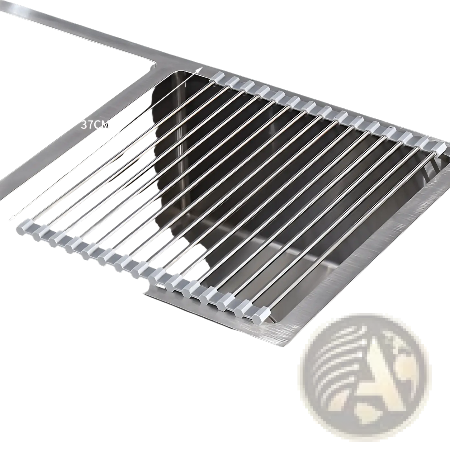 Stainless Steel Roll Up Dish Drying Rack for Sink