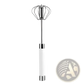 Stainless Steel Semi Automatic Rotating Egg Beater Whisk