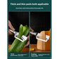 Stainless Steel Vegetable Peeler with Wood Handle