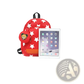 Star Print Soccer Backpack with Bear Coin Purse