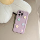 3d Pastel Floral Textured Silicone Phone Case