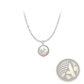 Sterling Silver Baroque Pearl Starry Sky Necklace