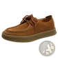 Suede British Style Casual Lace Up Leather Shoes