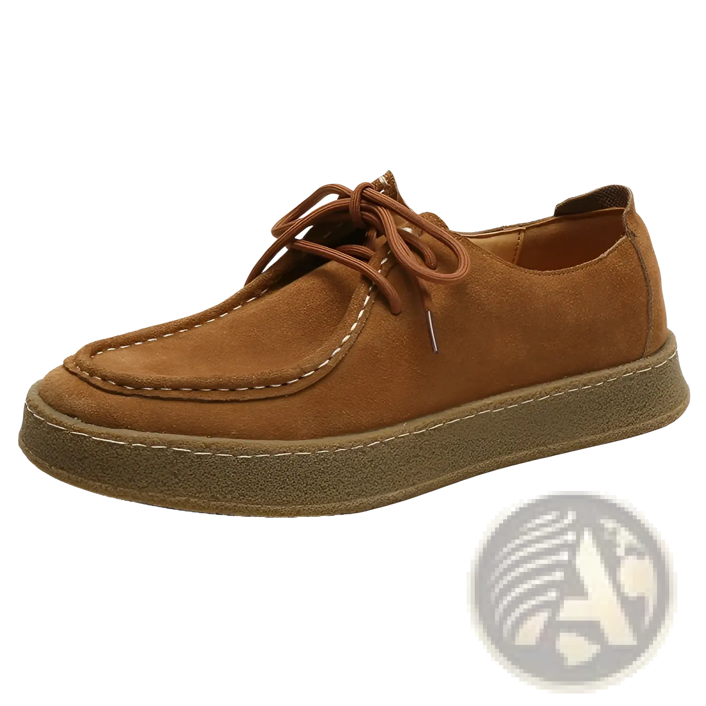 Suede British Style Casual Lace Up Leather Shoes