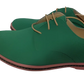 Suede Oxford Shoes Men's Lace Up Leather Flats