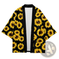 Sunflower Kimono Jacket Loose Fit Men's Cardigan
