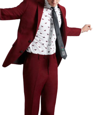 Camisa social masculina Bar III Slim Fit com estampa Scottie elástica, branca, tamanho 14,5 x 32-33