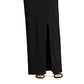 Vestido de noite longo com lantejoulas e manga comprida, preto, tamanho 12, da Lauren Ralph Lauren