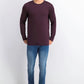 Camiseta masculina de manga comprida Ultra Lux 32 Degrees Berry tamanho X-Large