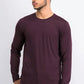 Camiseta masculina de manga comprida Ultra Lux 32 Degrees Berry tamanho X-Large