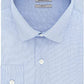 Camisa social masculina Kenneth Cole Slim Fit xadrez e listras, azul, tamanho P