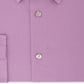 Camisa social masculina Calvin Klein Slim Fit com gola roxa, tamanho GG 17/5