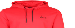 Hugo Boss Men's Sweater Graphic Back Pullover Pink Size Large