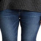 Calça jeans feminina Silver Jeans Co, azul, tamanho 31x25