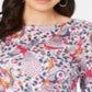 Camiseta feminina estampada de algodão Charter Club, branca, tamanho pequeno, tamanho XL