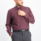 Camisa social masculina de corte slim fit, sem necessidade de passar, cor sólida, tamanho GG, da Society of Threads
