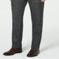Calças separadas Ralph Lauren Masculinas Classic Fit UltraFlex Stretch Check Cinza Tamanho 44X32
