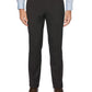 Calça social masculina Perry Ellis Portfolio Slim Fit xadrez tonal, tamanho 31x30, vermelha