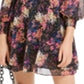 Vestido Blusão Feminino Bar III com Estampa de Confete e Manga Longa Azul Marinho, Tamanho Múltiplo 2XS