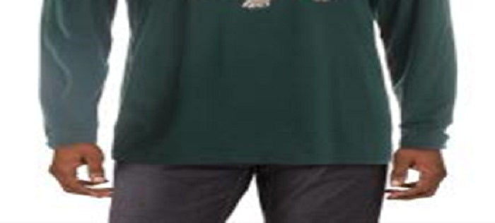 Camiseta masculina com estampa de buldogue natalino, tamanho extragrande, verde, Club Room