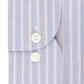 Camisa social listrada Tommy Hilfiger masculina clássica/regular fit, sem passar a ferro, Thflex, elástica, vermelha, tamanho 32-33