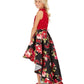 Vestido de renda alto e baixo Speechless Big Girls, preto, tamanho 7