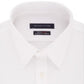 Camisa social masculina Tommy Hilfiger Athletic Fit Performance Stretch Th Flex Collar Solid, branca, tamanho 17-36/37