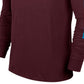 Camiseta Nike Sportswear Just Do It Manga Longa Casual para Noite, Roxa, Tamanho 2XL