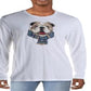 Camiseta gráfica masculina Club Room, branca, tamanho XX-G