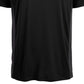 Attack Life Camiseta esportiva masculina de gola redonda e manga curta, preta, tamanho pequeno