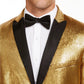 Blazer masculino alto amarelo da INC International Concepts, tamanho extragrande