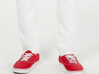 Calça jeans masculina American Rag Slim Fit Snider branca tamanho 32x34
