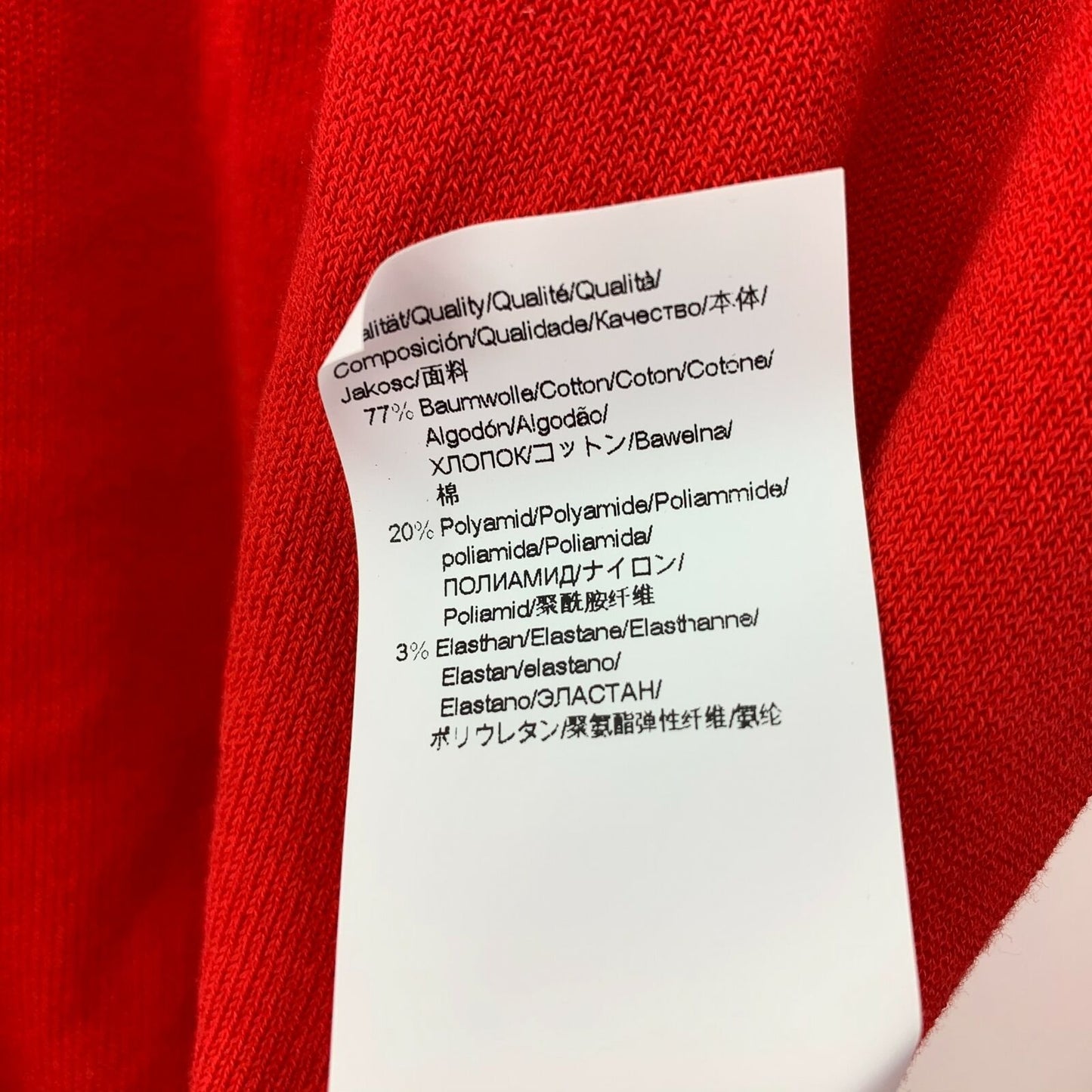 Suéter San Claudio Masculino HUGO Boss Vermelho Tamanho Médio