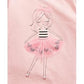 Camiseta Tutu para Menina First Impressions, Rosa, Tamanho 18 Meses