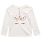 Camiseta infantil feminina Epic Threads com chifre de unicórnio, branca, tamanho 3T