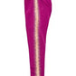 Leggings listradas metálicas para meninas Epic Threads, rosa, tamanho 3T