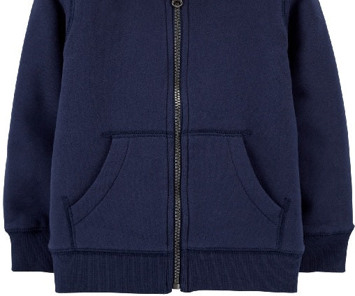 Jaqueta de lã com capuz Carter's Toddler Boy's Azul Tamanho 5T