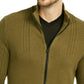 Cardigan Samuel com zíper frontal masculino da INC International Concepts, verde, tamanho XXL