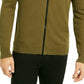 Cardigan Samuel com zíper frontal masculino da INC International Concepts, verde, tamanho XXL