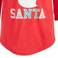 Camisola de Papai Noel Max &amp; Olivia Big Girl's Team Vermelha Tamanho P